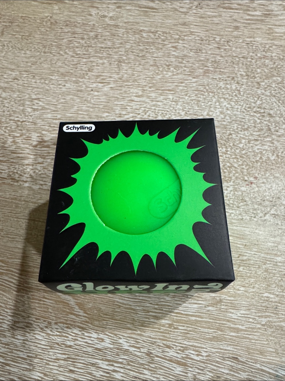 NeeDoh Glow in the Dark - Green